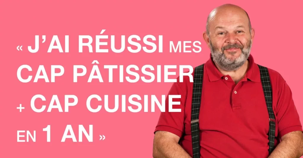 Témoignage de Marc CAP Pâtissier et CAP Cuisine en 1 an