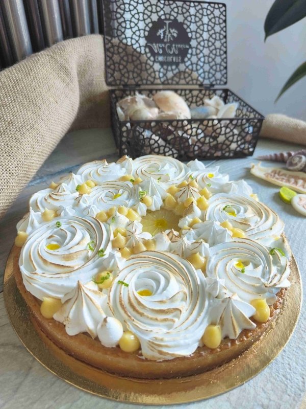 Tarte au citron meringuée