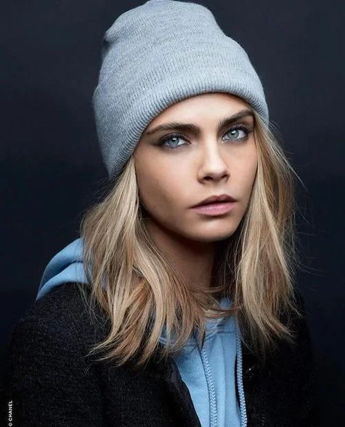 Cara Delevigne brow lift